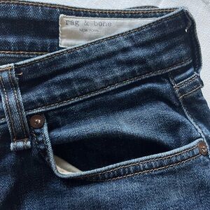 Rag & Bone Dark Blue Skinny Jeans